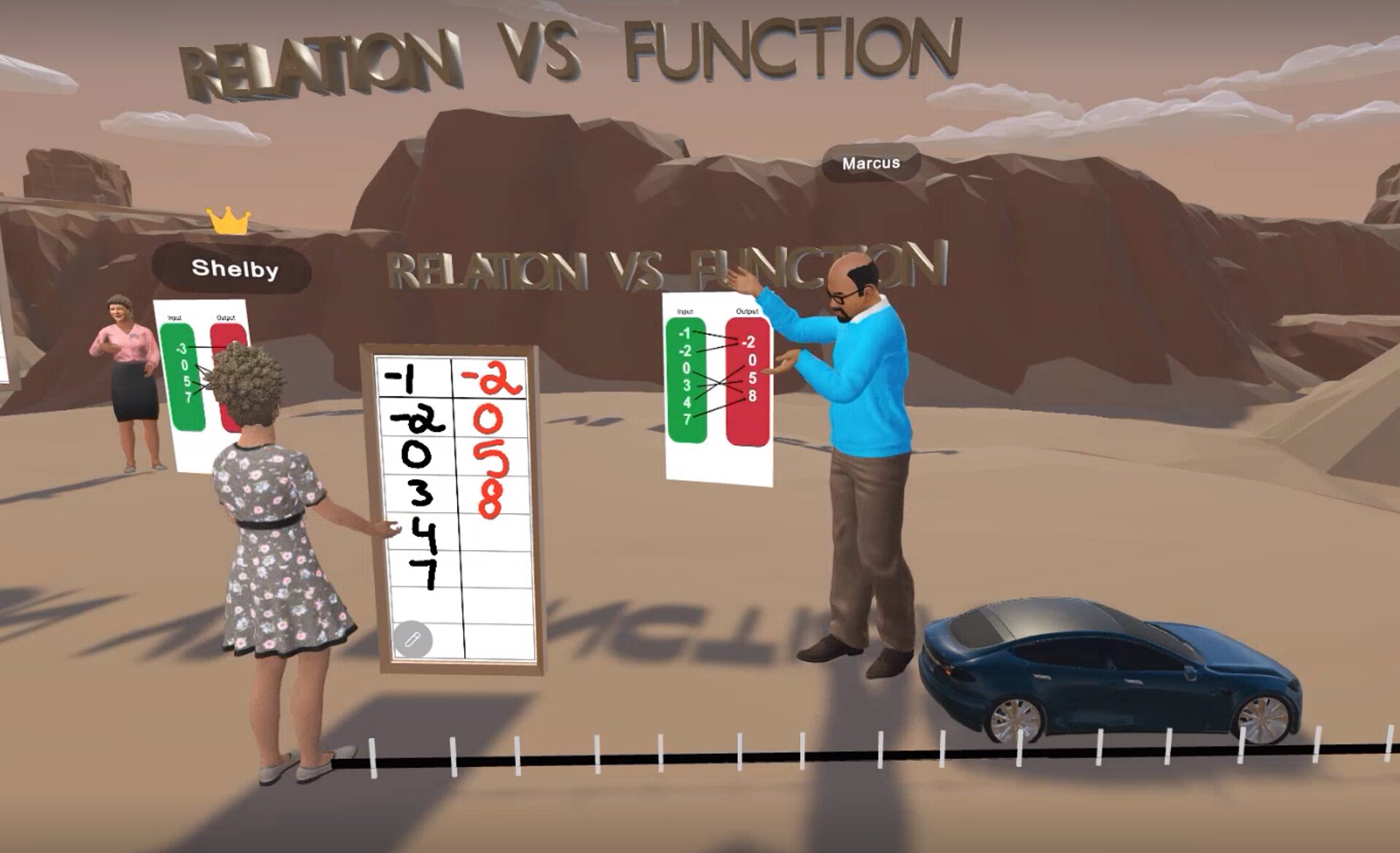 OAO's virtual reality online math course improves retention of complex topics.